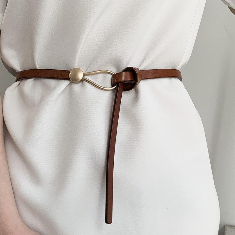 Women Genuine Leather Belt Elegant