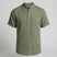Men's Linen Short Sleeve Mandarin Collar Shirt - Image 5