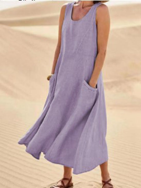 Chloen - Cotton Pocket Dress