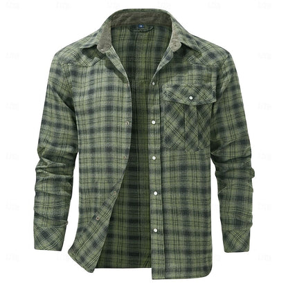 Bellamy | Rugged Checked Overshirt - Image 7