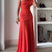 Orlaith – Vestido de noche asimétrico con fruncidos