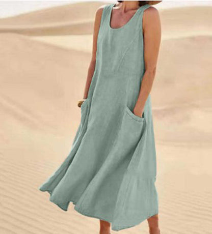 Chloen - Cotton Pocket Dress
