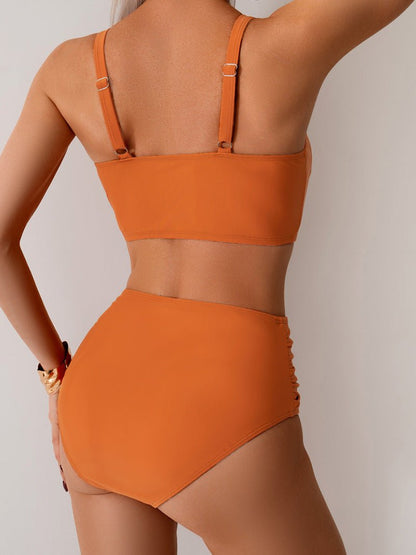 Women High Waisted Bikini Set Two Piece Tummy Control Swimsuit - Image 15