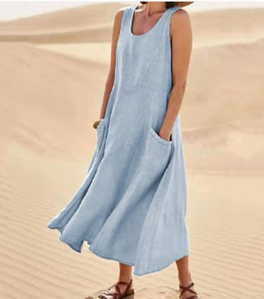 Chloen - Cotton Pocket Dress