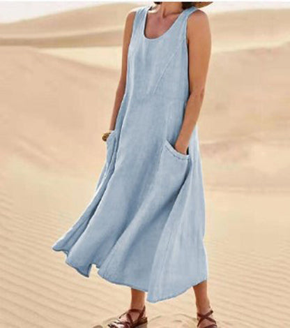 Chloen - Cotton Pocket Dress