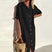 Solénaire - Breathable Cotton Summer Shirt Dress