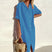 Solénaire - Breathable Cotton Summer Shirt Dress