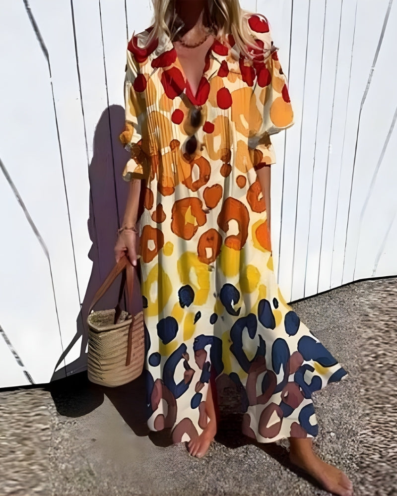 Maya - Kvinders Boheme Maxi Strandkjole