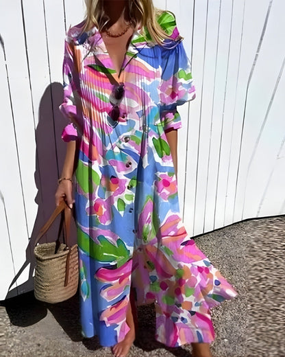 Maya - Kvinders Boheme Maxi Strandkjole