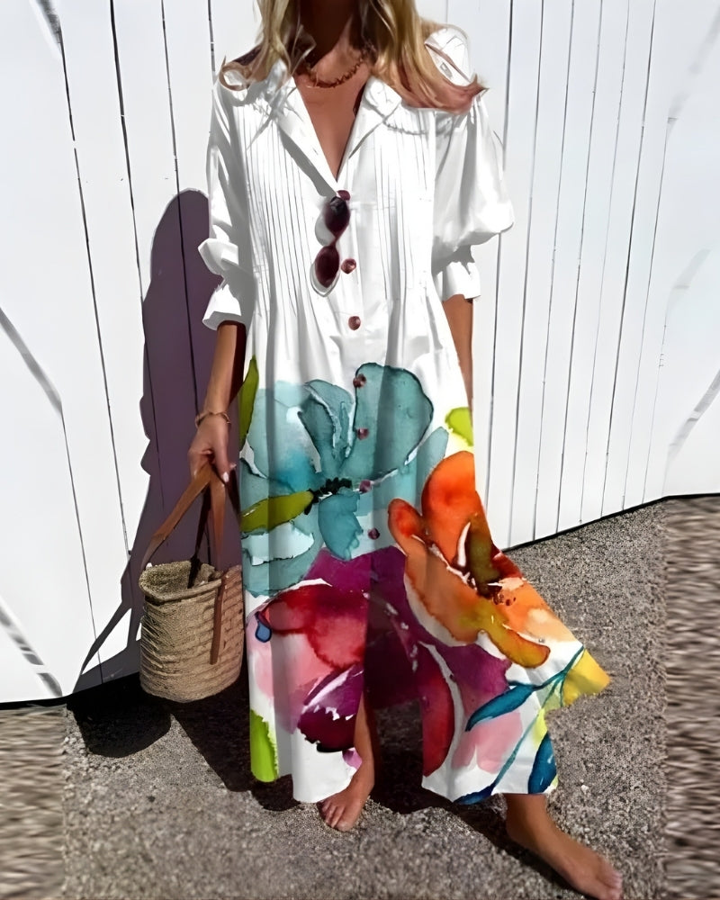 Maya - Kvinders Boheme Maxi Strandkjole