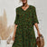 Orlena - Dame V-hals Strand Midi-kjole