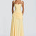 Women Elegant Long Evening Dress Formal Maxi Gown Criss Cross Back - Image 5