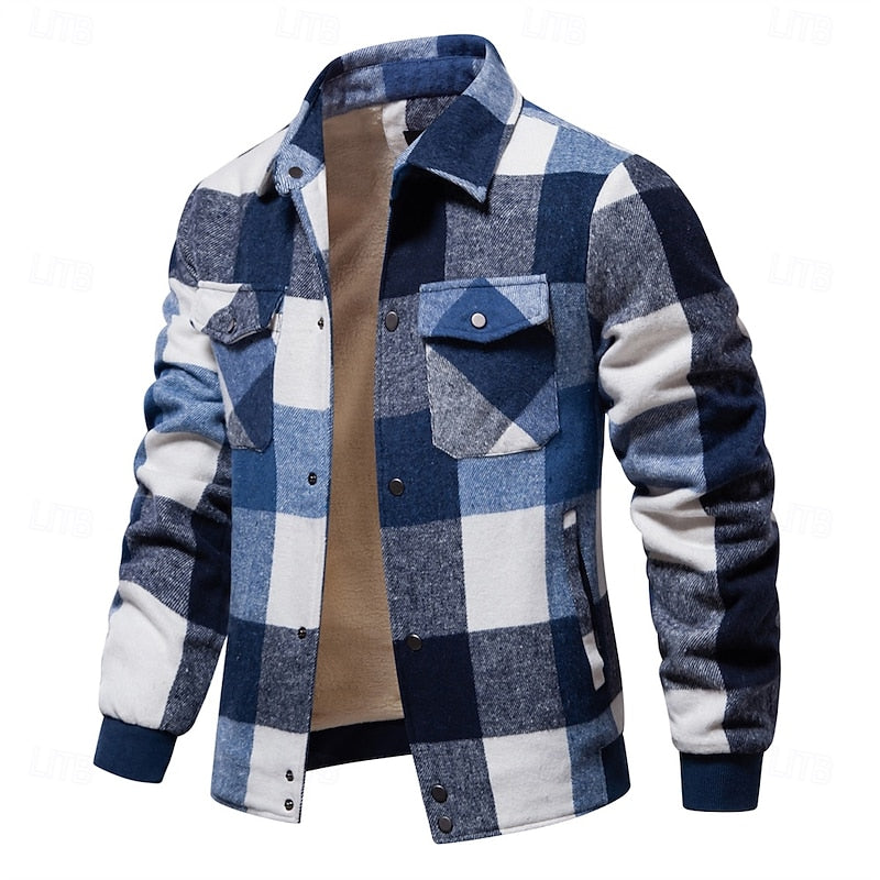 Prescott | Rugged Check Shirt Jacket - Image 8