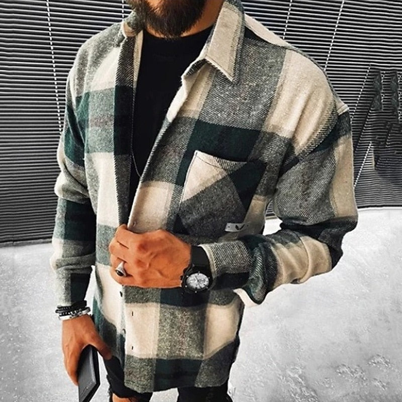 Rhodes | Rugged Plaid Overshirt - Image 3