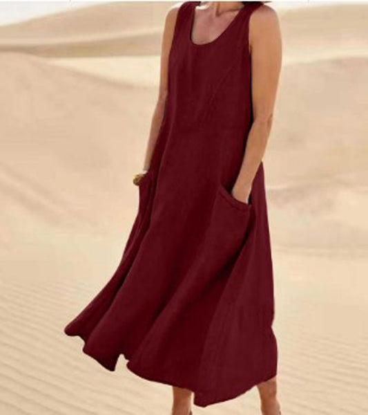 Chloen - Cotton Pocket Dress