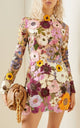 Leigh - Women 3D Floral Elegant Dress