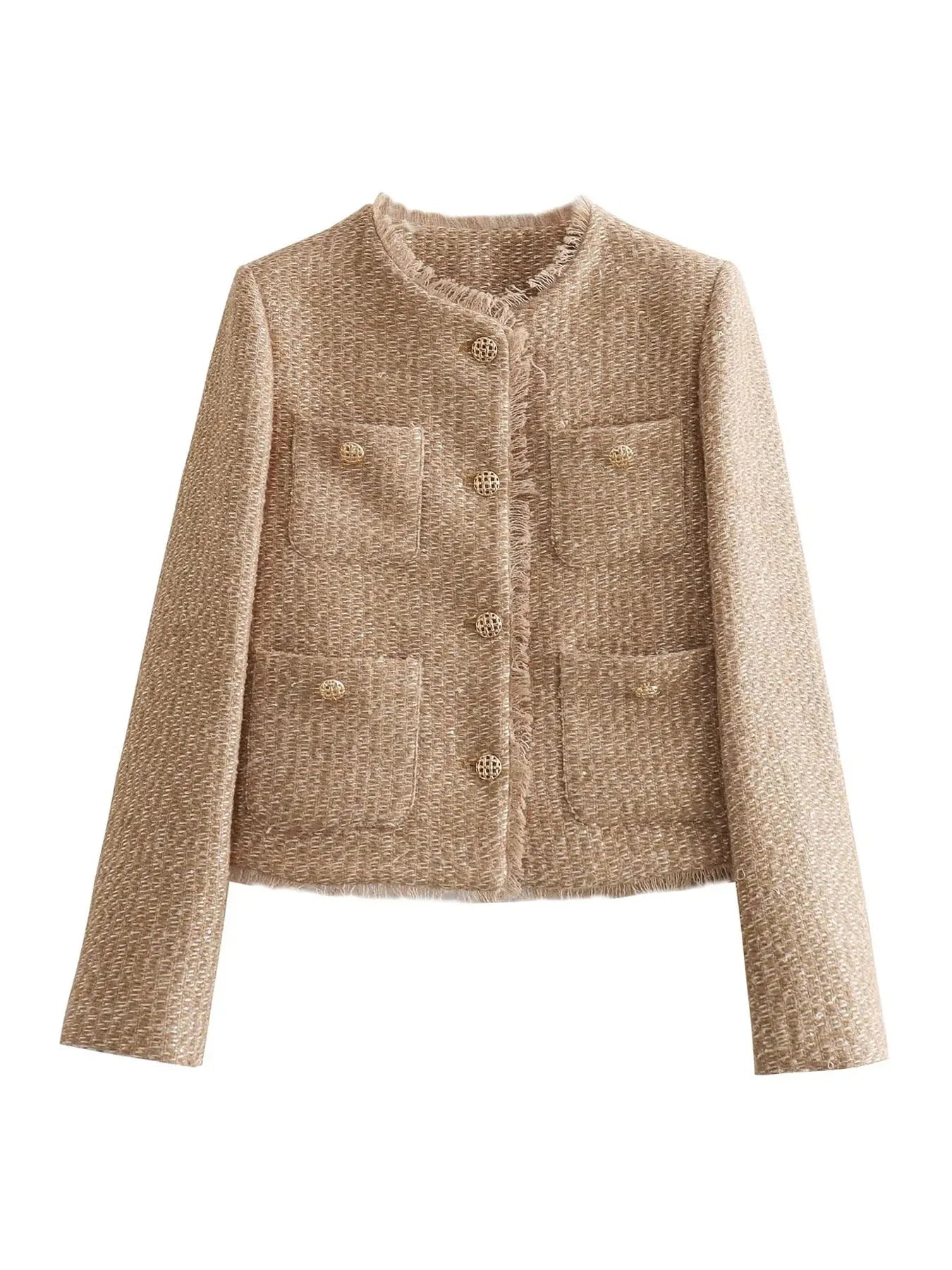 Elodie – Veste Bouclé pour Femme