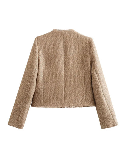 Elodie – Veste Bouclé pour Femme