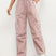 Rachelle – Pantalones casuales de mujer con cordón y bolsillos cargo