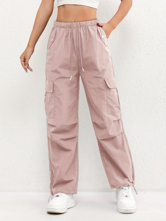 Rachelle – Women Cargo Drawstring Casual Pants
