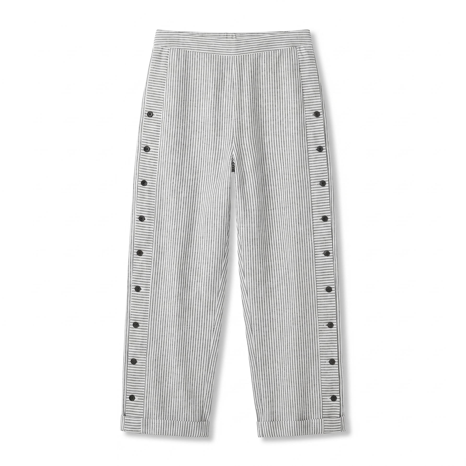 Women's Striped Wide Leg Pants Relaxed Fit Summer Trousers - Image 8