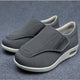 Women's Wide Fit Mesh Slip-On Shoes Adjustable Strap Air Cushion