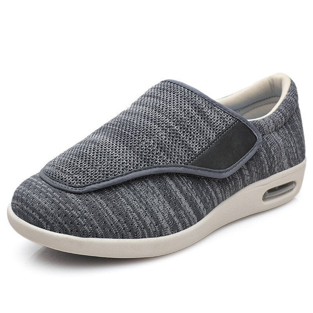 Women's Wide Fit Mesh Slip-On Shoes Adjustable Strap Air Cushion - Image 6