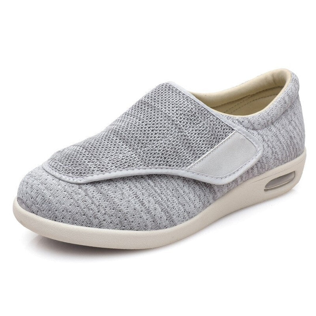 Women's Wide Fit Mesh Slip-On Shoes Adjustable Strap Air Cushion - Image 7