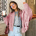 Gracelyn – Oversized kort bomberjakke til kvinder