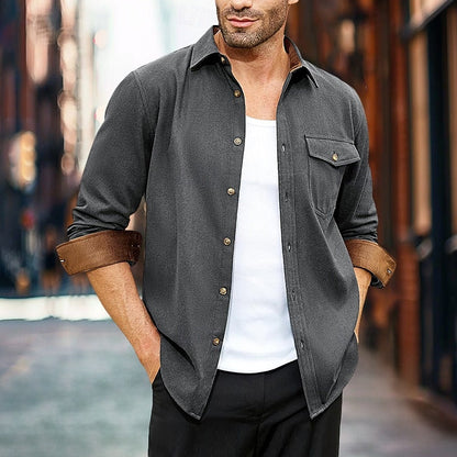 Men's Rugged Overshirt - Image 4