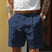 Melorien - Short homme en lin et coton