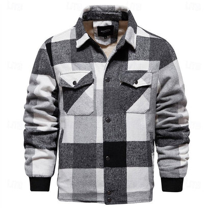 Prescott | Rugged Check Shirt Jacket - Image 7