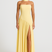 Deborah | Elegant Strapless Dress with High Slit for Women
