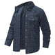Bellamy | Rugged Checked Overshirt - Image 5