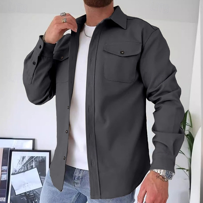 Men's Utility Overshirt - Image 8