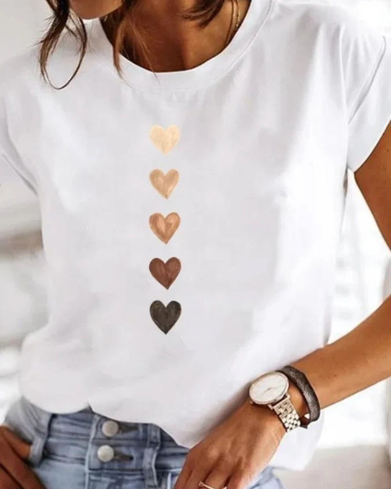 Averell - Womens Short Sleeve Summer T Shirt