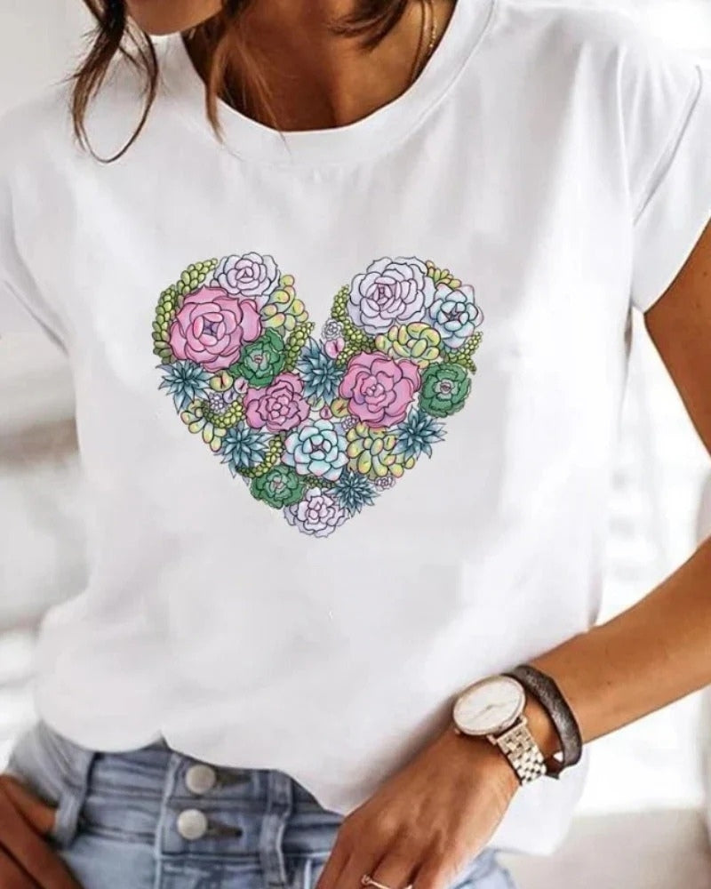 Averell - Womens Short Sleeve Summer T Shirt