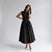 Women Fit Flare Sleeveless A-Line Midi Dress Wedding Guest - Image 15