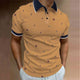 Men's Lightweight Nautical Print Polo Shirt - Image 2